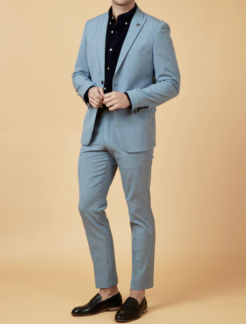 Marc Darcy- Bromley Sky Check Blazer