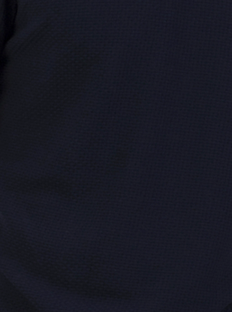 Mish Mash- Navy Regular Fit Textured Cotton Jersey Stockholm Polo
