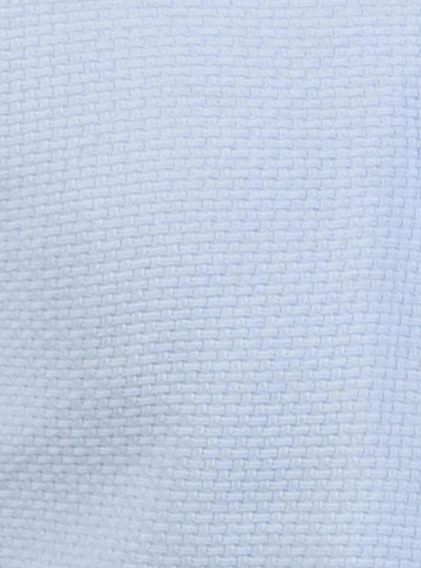 Mish Mash- Sky Regular Fit Textured Cotton Jersey Stockholm Polo