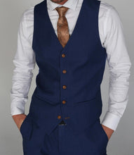 Paul Andrew- Mayfair Blue Waistcoat