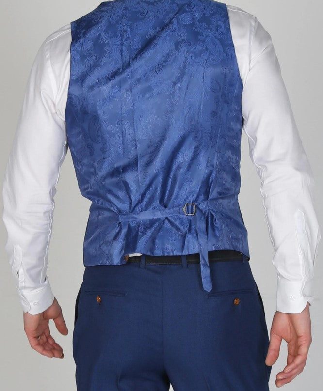 Paul Andrew- Mayfair Blue Waistcoat