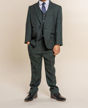 House of Cavani- Children's Caridi Olive Three Piece Suit (Age 8 - 15 Years)