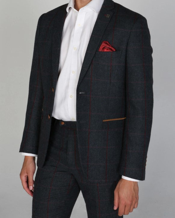 Paul Andrew- Madrid Navy Blazer