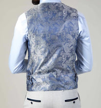 Marc Darcy- Bromley Stone Check Waistcoat
