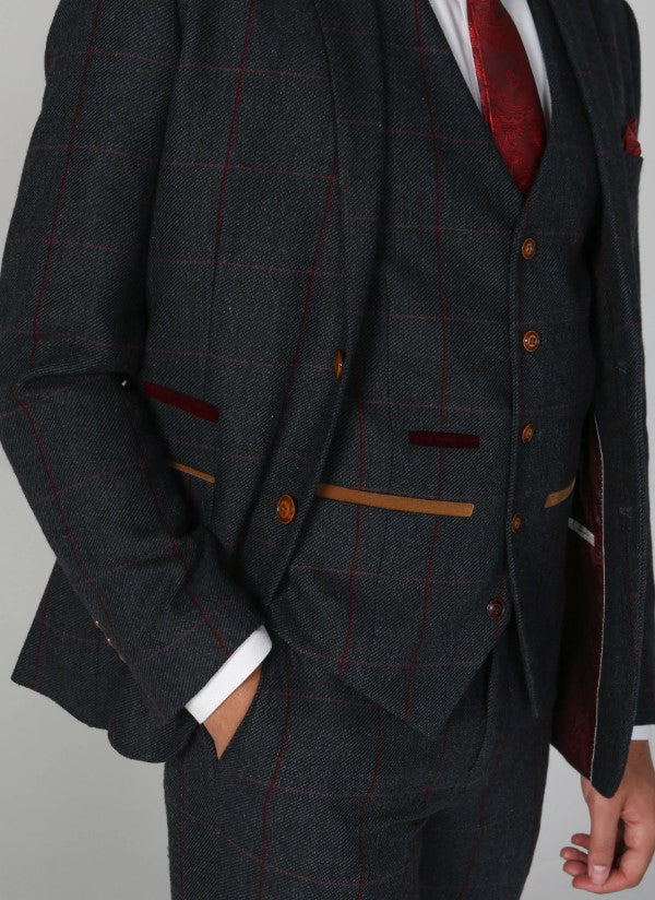 Paul Andrew- Madrid Navy Blazer