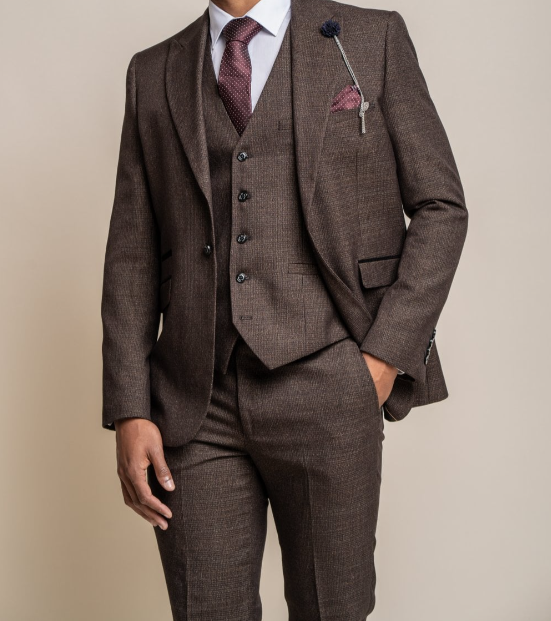 House of Cavani- Caridi Brown Blazer