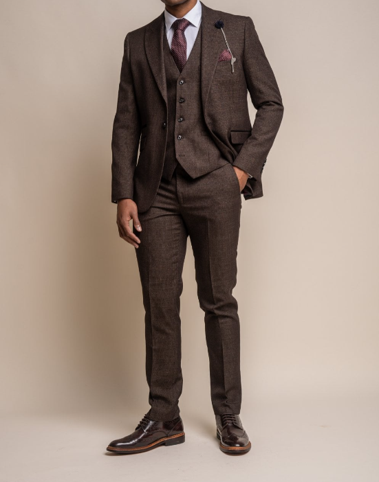 House of Cavani- Caridi Brown Blazer