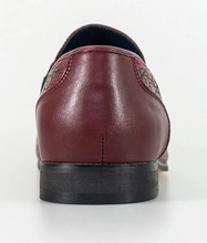 House of Cavani- Brindisi Dark Red Loafers