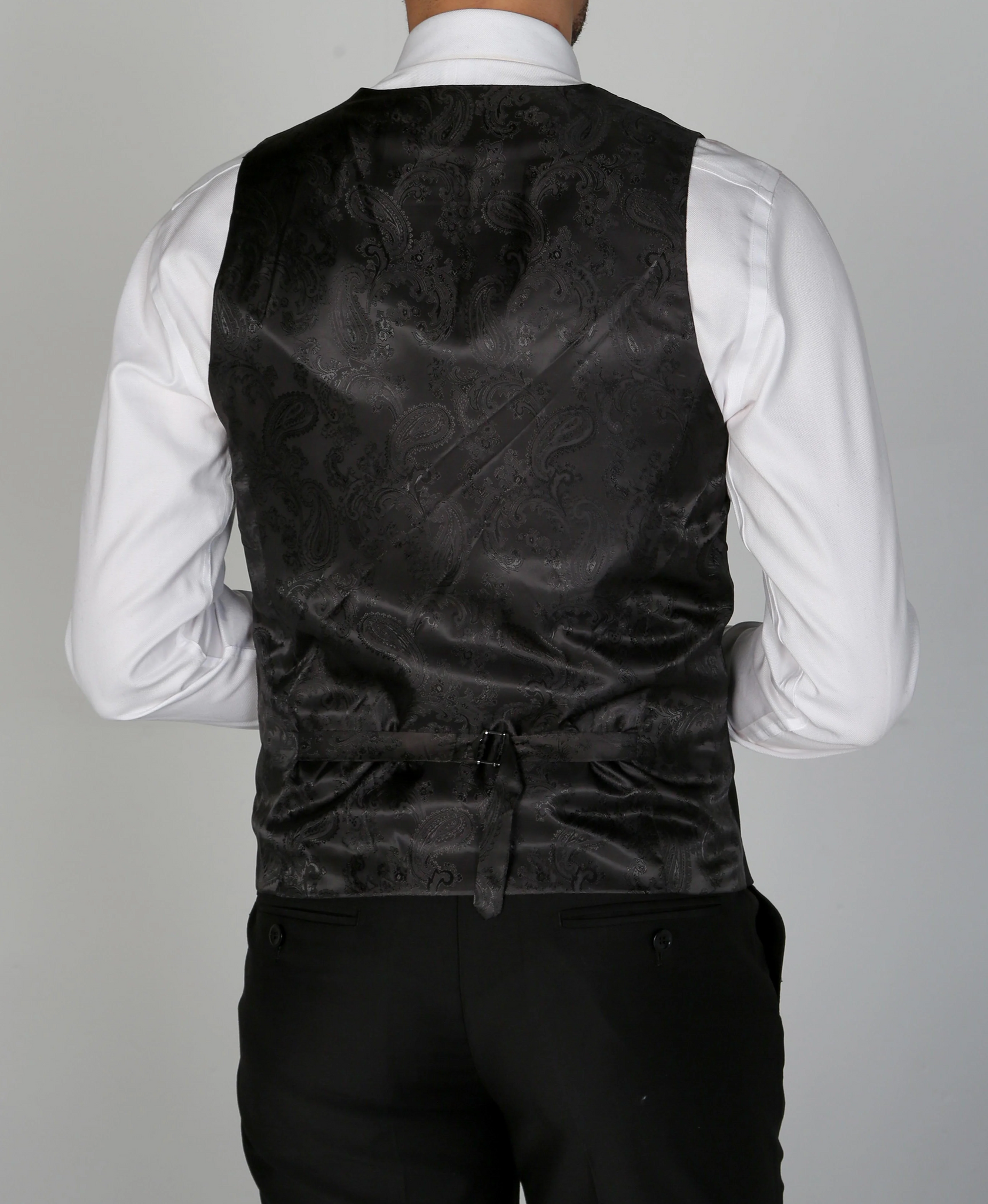 Paul Andrew- Parker Black Waistcoat