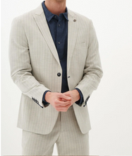 Marc Darcy- Grant Stone Pinstripe Blazer