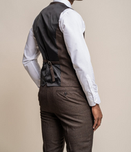 House of Cavani- Caridi Brown Waistcoat
