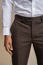 House of Cavani- Caridi Brown Trouser