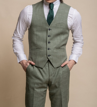 House of Cavani- Miami Sage Waistcoat