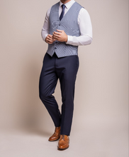 House of Cavani- Baresi Navy Waistcoat