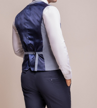 House of Cavani- Baresi Navy Waistcoat