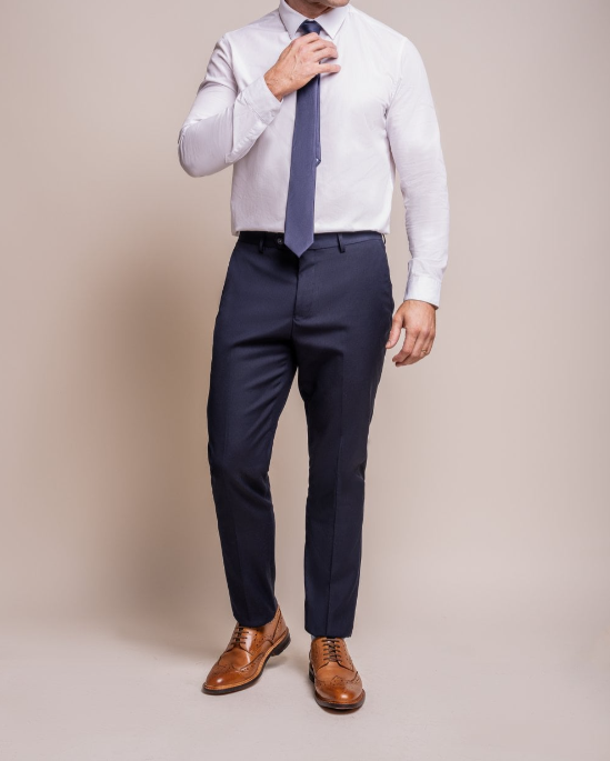 House of Cavani- Baresi Navy Trouser