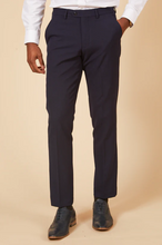 Marc Darcy- Bromley Navy Check Trouser