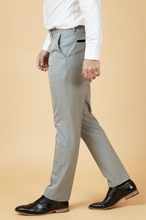 Marc Darcy- Bromley Silver Grey Check Trouser