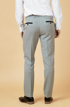 Marc Darcy- Bromley Silver Grey Check Trouser