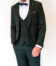 Marc Darcy- Bromley Olive Green Check Blazer