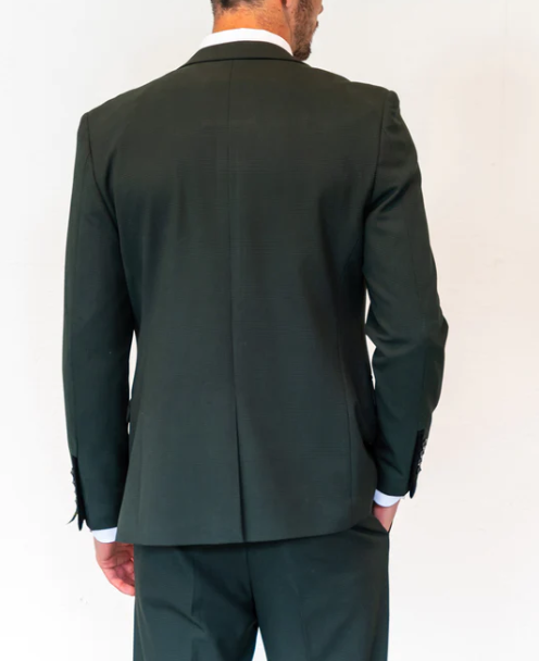 Marc Darcy- Bromley Olive Green Check Blazer