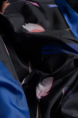 House of Cavani- Rosa Wine Blazer