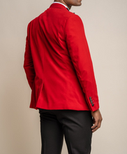 House of Cavani- Rosa Red Blazer