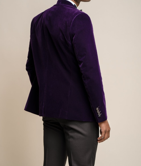 House of Cavani- Rosa Lilac Slim Fit Blazer