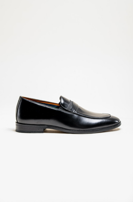 House of Cavani- Reno Black Loafers