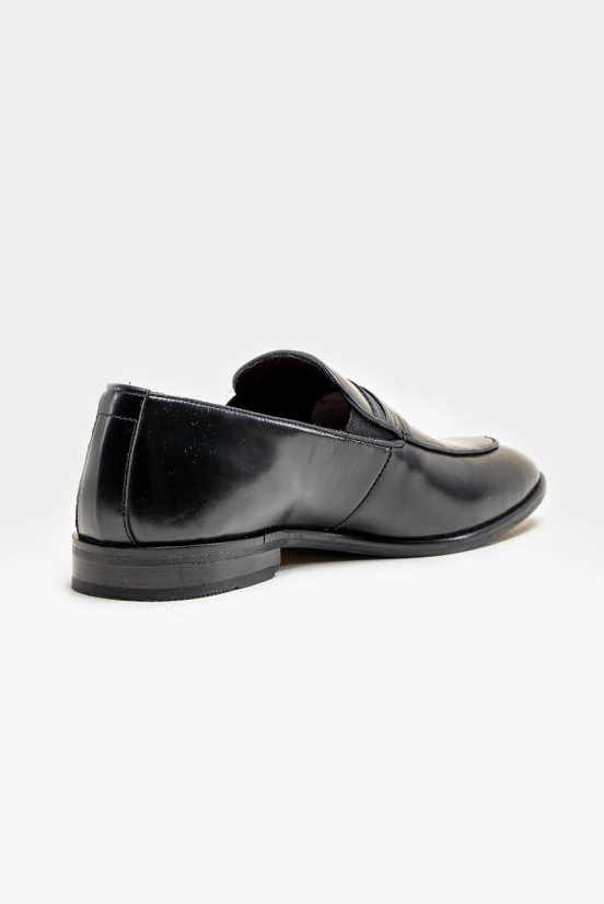 House of Cavani- Reno Black Loafers