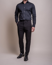 House of Cavani- Monaco Black Long Sleeve Shirt