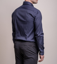 House of Cavani- Monaco Navy Long Sleeve Shirt