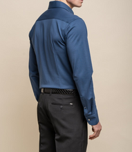 House of Cavani- Ashley Blue Long Sleeve Shirt