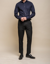 House of Cavani- Ashley Navy Long Sleeve Shirt