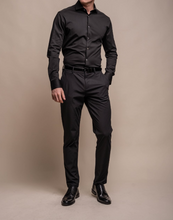 House of Cavani- Ashley Black Long Sleeve Shirt