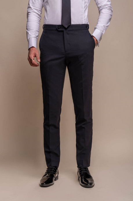 House of Cavani- Aspen Navy Trousers