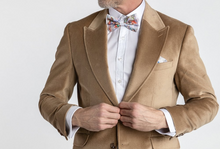 Claudio Lugli- Oregon Beige Cotton Velvet Blazer