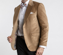 Claudio Lugli- Oregon Beige Cotton Velvet Blazer