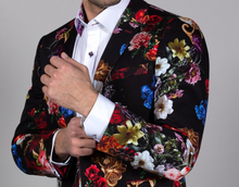 Claudio Lugli- Floral And Gold Intertwined Blazer