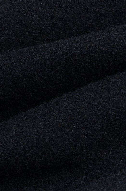 House of Cavani- Roman Navy Wool Blend Coat