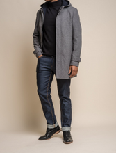 House of Cavani- Michigan Slate Grey Coat