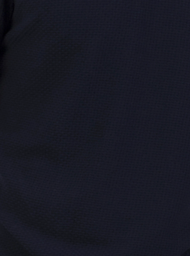 Mish Mash- Navy Regular Fit Textured Cotton Jersey Stockholm Polo