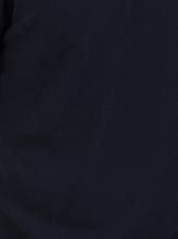 Mish Mash- Navy Regular Fit Textured Cotton Jersey Stockholm Polo
