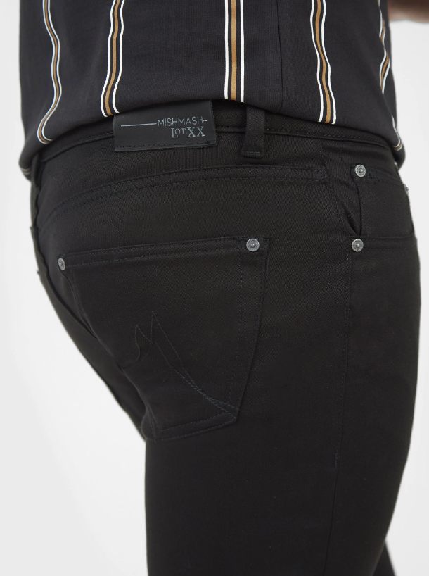 Mish Mash- Stay Black 1955 Lot XX Flex Slim Fit Jeans