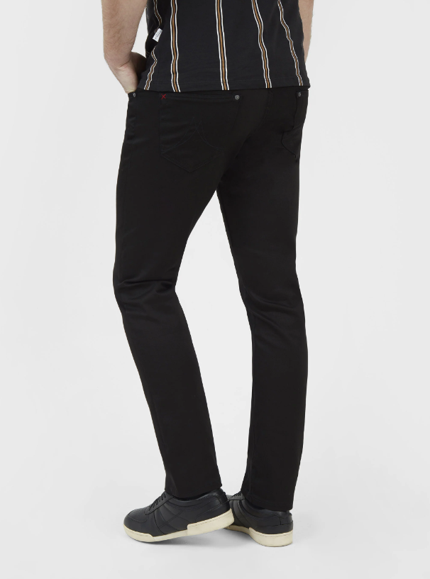 Mish Mash- Stay Black 1984 Lot XX Flex Tapered Fit Jeans