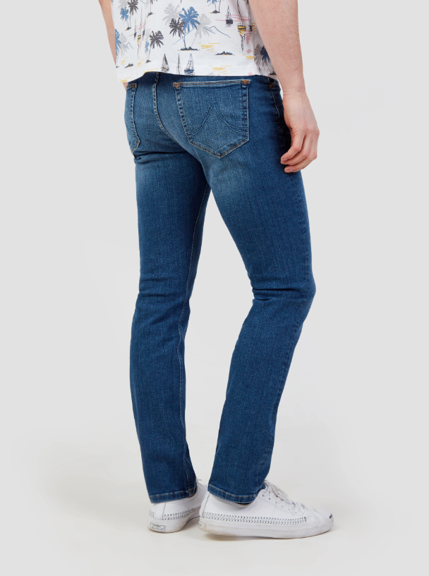 Mish Mash- Stonewash 1955 Lot XX Flex Tapered Fit Jeans