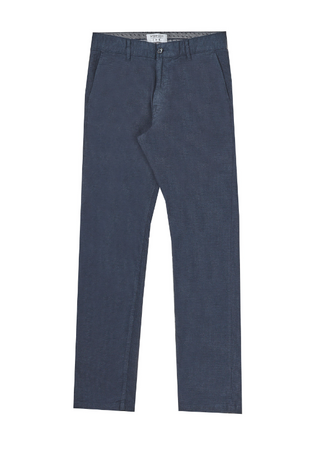 Mish Mash- Navy Mid Stretch Bromley Tapered Fit Chino Trouser