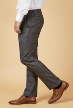 Marc Darcy- Jenson Grey Check Trouser