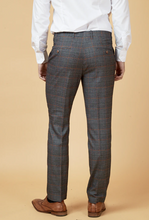 Marc Darcy- Jenson Grey Check Trouser
