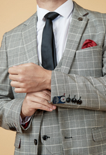 Marc Darcy- Ross Grey Check Blazer